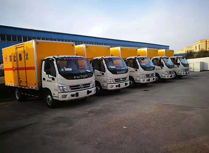 朗县爆破器材运输车